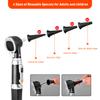 Scian Otoscope Ear Scope with Light, Fiber Optic Otoscopes with Hard Plastic Case, Pocket Ear Infection Detector for Kids,Elders,Dogs,Home Use (Black) view 4