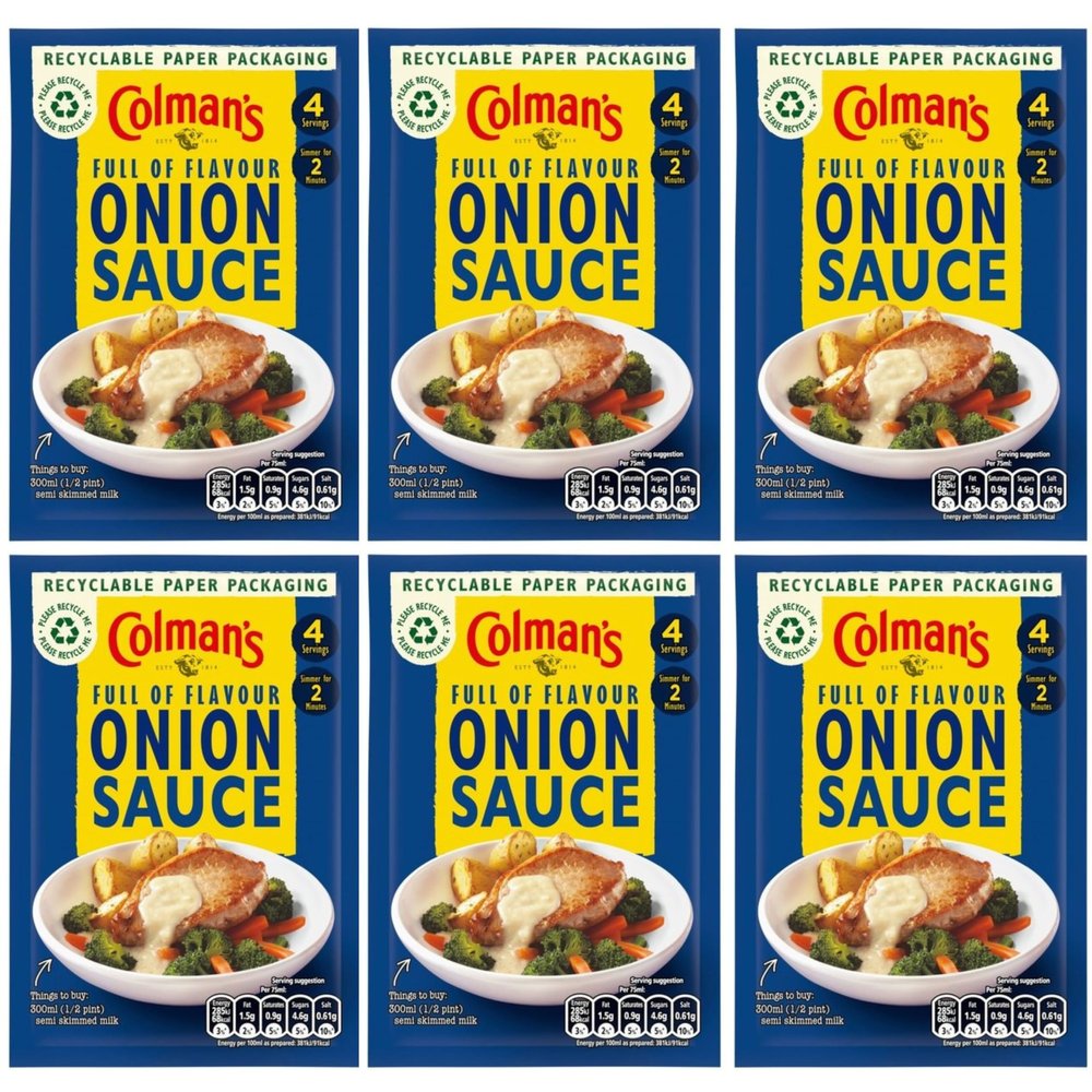 Colman's Onion Sauce Mix 35g Case of 6