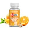 SaltStick FastChews Electrolytes - 60 Chewable Electrolyte Tablets - Salt Tablets for Running, Fast Hydration, Leg Cramps Relief, Sports Recovery Vegan, Gluten Free (Orange) view 1