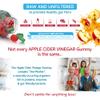 Apple Cider Vinegar Gummies with The Mother & Ginger - 120 Natural Apple Flavoured - High Strength 500mg per Serving - 2 Month Supply - UK Made view 4