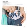 ABOOFAN 8pcs Portable Tampon Bags for Women Adorable Period Bag Cartoon Design for Travel Essentials and Menstrual Pad Carrying Practical and Decorative view 2
