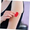ABOOFAN 125pcs Heart-Shaped Bandages Decorative Adhesive Wound Covers for Adults Unique Shape Small Patches for Injured Care view 2