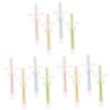 FRCOLOR 12pcs Toothbrushes for Boy Girl Training Silicone Toothbrush Suction Base for Year Old and up view 1