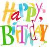 20 Napkins Colourful Birthday Table Decoration Decoupage Decoupage 33 x 33 cm view 1