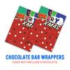 2 x Merry Xmas Novelty Wrappers Insults Secret Santa Love Gift Present Rude Funny (Chocolate not included) view 2