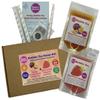 Fruity Passion Fruit with Strawberry Popping Bobas Bubble Tea Kit 3 to 6 Drinks view 1