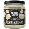 Hunter & Gather Organic Beef Tallow from Grass Fed British Cows 300g | Gluten Free, Seed Oil Free | Keto, Low Carb, Paleo I Ancestrally Inspired Nutrition I Simply 1 Ingredient I Glass Jar view 1