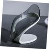 2pcs Bar Soap Holder for Shower Soap Drain Tray Draining Soap Tray Bathroom Soap Rest Bathroom Soap Dish Kitchen Soap Tray Soap Dispenser Kitchen Soap Shelf Organizer Sink Abs view 4