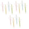 ABOOFAN 12pcs Silicone Toothbrush for Boy Girl Boy Girl Training Toothbrush Suction Base for First and Needs view 1
