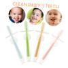 ABOOFAN 12pcs Silicone Toothbrush for Boy Girl Boy Girl Training Toothbrush Suction Base for First and Needs view 4