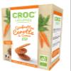 CROC' LEGUMES Authentic French Waffle Organic Crackers Snack, Carrot & Cumin Flavor, Made with 40% Vegetable, Natural Ingredients, Pack of 6 x 40g Boxes view 4