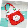 Abaodam 2pcs Christmas Candy Bags Portable Christmas Party Favor Handle Candy Bag for Multipack Pouch view 3