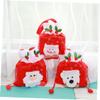 Abaodam 2pcs Christmas Candy Bags Portable Christmas Party Favor Handle Candy Bag for Multipack Pouch view 4