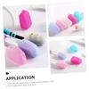 Cabilock 15pcs Silicone Toothbrush Covers Toothbrush Head Covers Travel Caps Portable Protector for Travel and Daily Use view 3