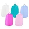 Cabilock 15pcs Silicone Toothbrush Covers Toothbrush Head Covers Travel Caps Portable Protector for Travel and Daily Use view 4