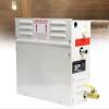 JINGEDD Sauna Heater,3kw 4.5kw 6kw 9kw 220v Stainless Steel Spa Sauna Heater Stove 25-55 F Dry Steam Sauna Heating Equipment with Control,Household Sauna Room Bath Shower Spa,220V-6000W view 1