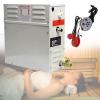 JINGEDD Sauna Heaters 220v Sauna Stove 3kw 4.5kw 6kw 9kw 25-55  Internal Control Built-In Electric Sauna Heater Wet Dry Sauna Stove Stainless Steel Sauna Room Heater,for Home,Hotel,Spa,220V-4500W view 1