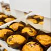 Keto Chefs Low Carb 6 x Fully Keto 90% Belgium Dark Chocolate Chip & Vanilla Muffins Freshly Baked 600g x 3 Packs view 1