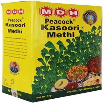 MDH Various Seasoning Masala Powder - A Mixture of Spices Adds Taste - Aromatic & Enhances the flavor of the meal -Simplifies & Speeds Up The Cooking Process (Kasoori Methi 1kg, 3)