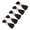 5pcs Washable Breathable Menstrual Pad,Cloth Pads Menstrual,Reusable Period Pads,Flower Pattern Super Absorbent Reusable Cotton Sanitary Pad Panty Liners (L) view 2