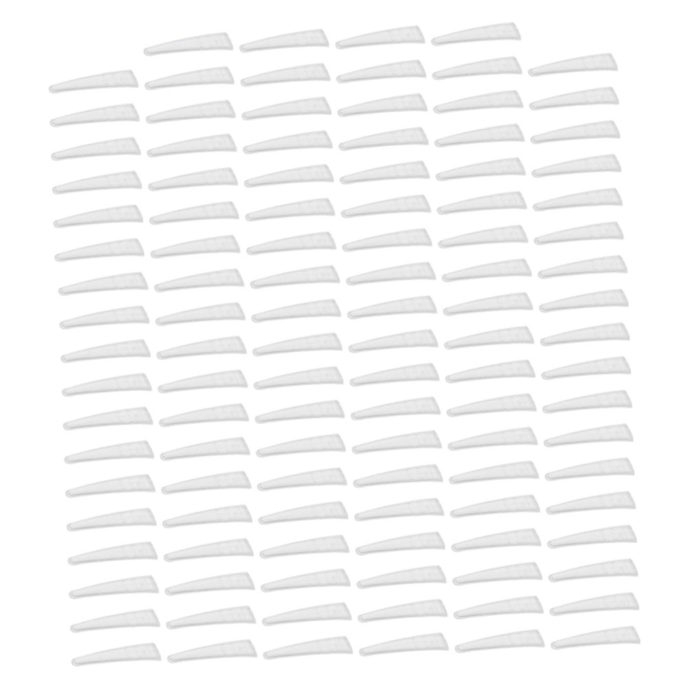 Beaupretty 200pcs Stainless Steel Tweezers Cover Set, Elbow Clip Non-Slip Silicone Protective Tips, Replacement Covers for Precision Crafting and Jewelry Use