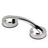 10 Set of Bathroom Shower Bath Tub Grip Suction Cup Safety Grab Bar Handrail 20 cm, Silver view 3