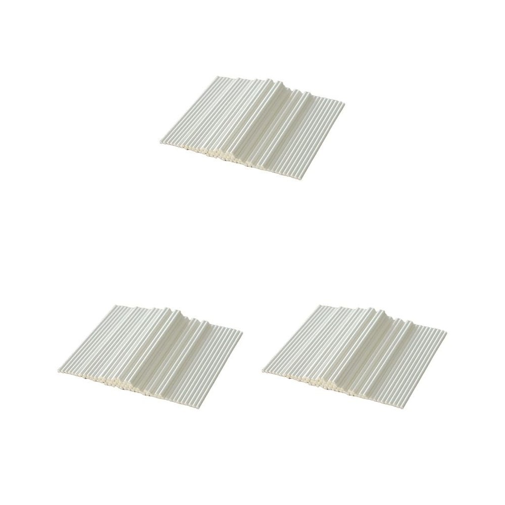 3 set 100 Pieces Paper Lollipop Sticks Sucker Stick for Chocolate Cake Topper Candy