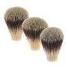 3 Set of Nylon Shaving Brush Knot for Men Salon Hair Ramoval Cutting Dust Cleansing 1.8x6 cm view 4