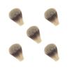 5 Set of Nylon Shaving Brush Knot for Men Salon Hair Ramoval Cutting Dust Cleansing 2.0x6 cm view 1