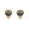 2 Set of Nylon Shaving Brush Knot for Men Salon Hair Ramoval Cutting Dust Cleansing 1.8x6 cm view 1