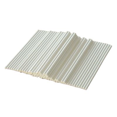 100 Pieces Paper Lollipop Sticks Sucker Stick for Chocolate Cake Topper Candy
