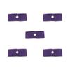5 Set of Reusable Massage Bed Tattoo Table Sheet Pad Mat with Face Hole Purple view 1