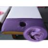 5 Set of Reusable Massage Bed Tattoo Table Sheet Pad Mat with Face Hole Purple view 2