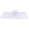 10 Set of Reusable Massage Bed Tattoo Table Sheet Pad Mat with Face Hole White view 2