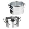 FRCOLOR Wax Warmer Inner Pot Replacement 2pcs 105mm Diameter Metal Pan for Wax Melting Machine Container view 1