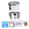 FRCOLOR Wax Warmer Inner Pot Replacement 2pcs 105mm Diameter Metal Pan for Wax Melting Machine Container view 4