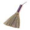SN SKENNOVA Handmade Bamboo Grass Broom with Nylon Thread Handle - Angled Bristles for Sweeping Debris & Dust - Perfect for Carpet, Cobwebs & Dusting - Compact & Portable Cleaning Essential - 11 Inch view 1