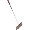 ORFOFE Soft Bristle Broom with Stainless Steel Long Handle, 90cm Telescopic Floor Broom for Hardwood Floors and Indoor Sweeping, Anti-static Cleaning Brush for Home and Office Use view 1