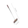 ORFOFE Soft Bristle Broom with Stainless Steel Long Handle, 90cm Telescopic Floor Broom for Hardwood Floors and Indoor Sweeping, Anti-static Cleaning Brush for Home and Office Use view 2