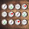 PRECUT Hockey Cupcake Toppers, Field Hockey Theme Edible Cake Decorations, Edible Hockey Party Decorations, Hockey Cake Topper, Field Hockey Edible Cupcake Toppers (12) view 2