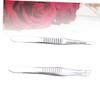 Beaupretty 2pcs Stainless Steel Bevel Eyebrow Tweezers Hair Removal Clamp Precision Facial Grooming Tool for Women and Men Random Color view 4