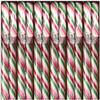 36 Vegetarian Mint Flavoured Candy Canes - White and Red Christmas Sweets in Natural Flavour - Suitable for Vegetarians 432g view 4