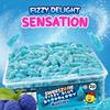 Sweetzone Fizzy Blue Raspberry 805g - 350pcs of Gummy Sweets - Delicious Raspberry Fruit Chews, Sweet Indulgence, Dive into Blue Sweets Bliss with these Halal Sweet Snack Gummies, Perfect for Everyone view 4