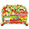 Sweetzone Fruity Love Hearts Sweet Tub, Mixed-Fruit, Halal Sweets Tub, 350 pc, 805 g, Heart Sweets for Gummy Enthusiasts view 1