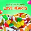 Sweetzone Fruity Love Hearts Sweet Tub, Mixed-Fruit, Halal Sweets Tub, 350 pc, 805 g, Heart Sweets for Gummy Enthusiasts view 4