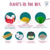BOBA BAR Pink Paradise Fruit Bubble Tea Kit (Serves 4 x 500 Ml Drinks) - Fruit Tea Flavours, Popping Boba & Jelly Toppings | Vegan & Gluten-Free | Tapioca Pearls & Tea Bags view 3