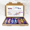 Personalsied Thank you POEM Chocolate BOX Hug in a box, Letterbox, hamper, thank you, Cheer up, Pick me up, for friend, thinking of you - Poem - Blue (From We/Us) view 4