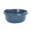 5L Capacity High Grade Plastic 28CM Round Washing Up Bowl with Integral Handle | Stylish Design Strong Durable with High Gloss Chic Finish Home & Basin, Sink Organiser Multipurpose Use (1) view 1
