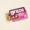Graze - Cherry Bakewell Oat Flapjacks Snacks - Vegetarian Snacks Made With Whole Oats and Natural Flavours - Pack of 9 snacks view 3