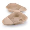 100 x Easy Care Solutions | 1300 ml Slipper Bed Pan Liners | Disposable Cardboard Pulp | Hospital Style | 1 Pack of 100 view 2